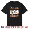 Retro are You Fall O Ween Directions Teacher Halloween Ghost Shirt