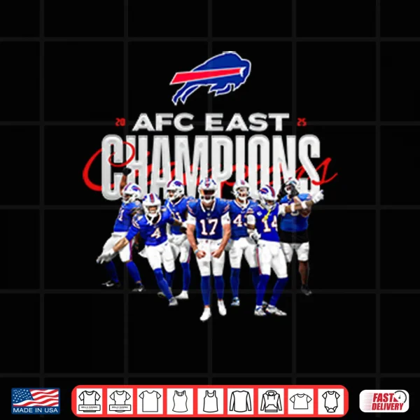 Design Buffalo Bills AFC East Champions 2025 Shirt