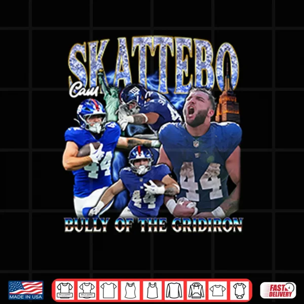 Design Cameron Skattebo Bully Of The Gridiron Shirt