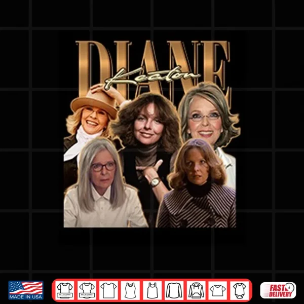 Design Diane Keaton Rest In Peace Shirt