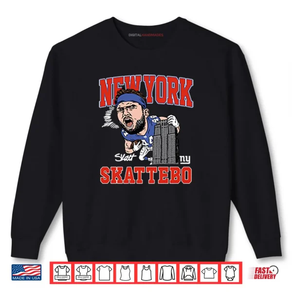 Sweatshirt New York Giants Cam Skattebo Shirt