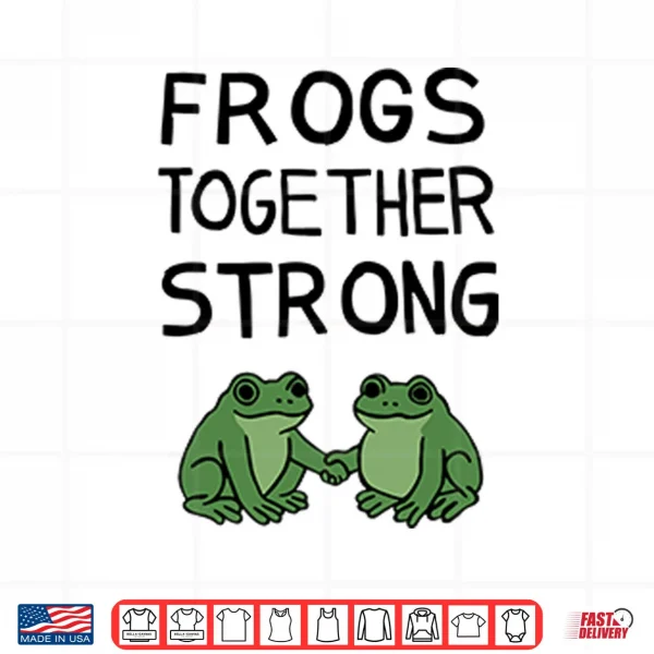 Design Portland Frogs Together Strong Shirt