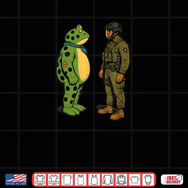 Design Portland Frog Protest Drawing Shirt