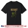 Resist Frog Art Shirt