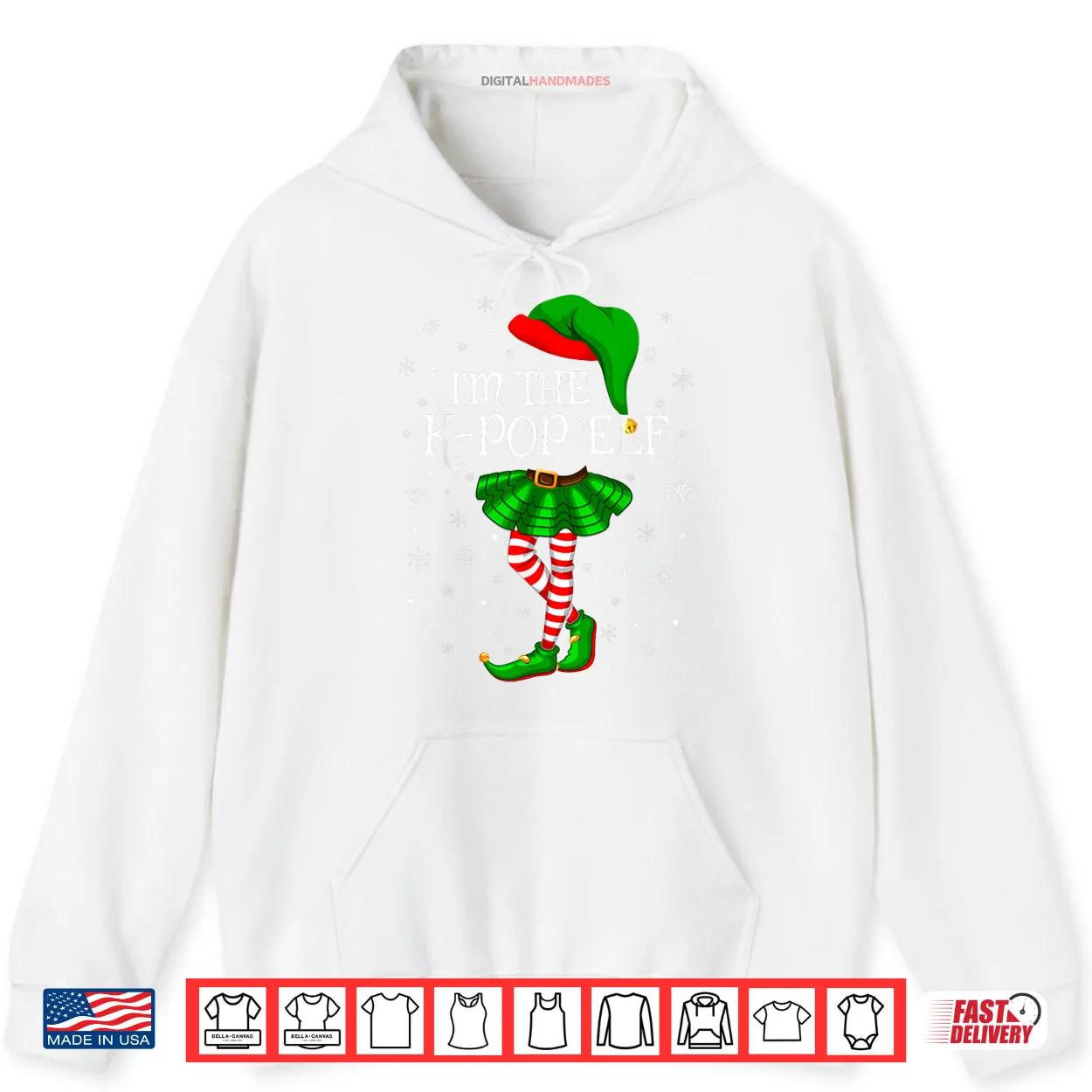 K Pop Elf Christmas Family Group Girls Xmas Pajama Shirt K Pop Elf Christmas Family Group Girls Xmas Pajama Shirt