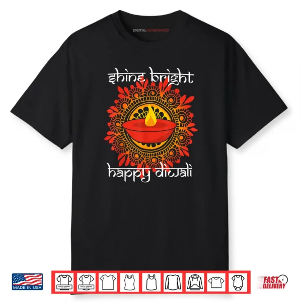 Diwali Deepavali Hindu Indian Festival of Lights Art Shirt