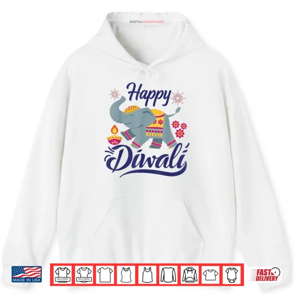 Hoodie Happy Diwali Festival of Lights Celebration Shirt