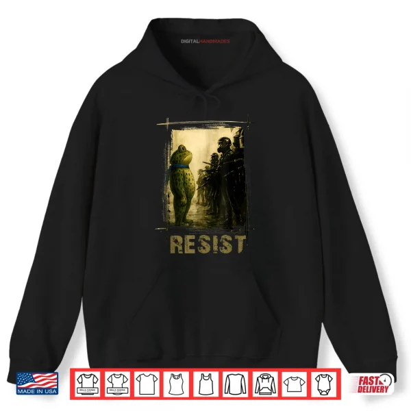 Hoodie Portland Frog Protest Shirt 1 1