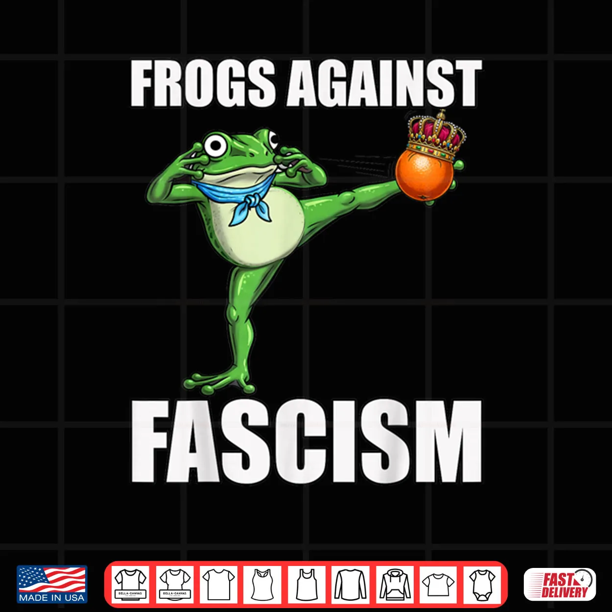 Frogs Against Fascism No Kings in Portland Frog Protest Shirt Frogs Against Fascism No Kings in Portland Frog Protest Shirt