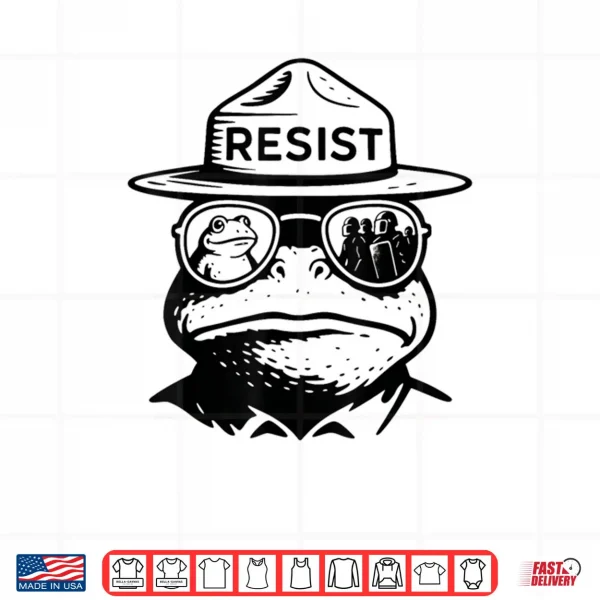 Design Portland Frog Funny City Art Portland Frog Protest Shirt