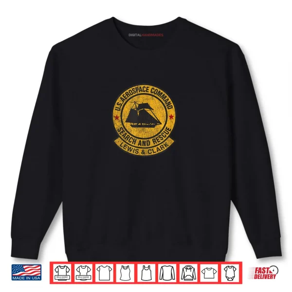 Sweatshirt U.S. Aerospace Command Lewis Clark Event Horizon Shirt