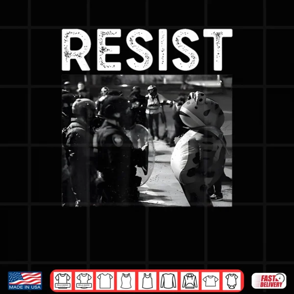 Design Portland Frog Protest Resist Shirt