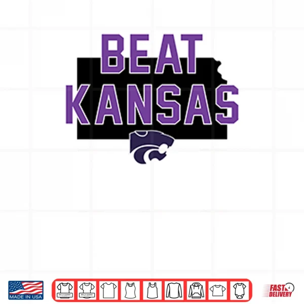 Design K State Beat Kansas Shirt
