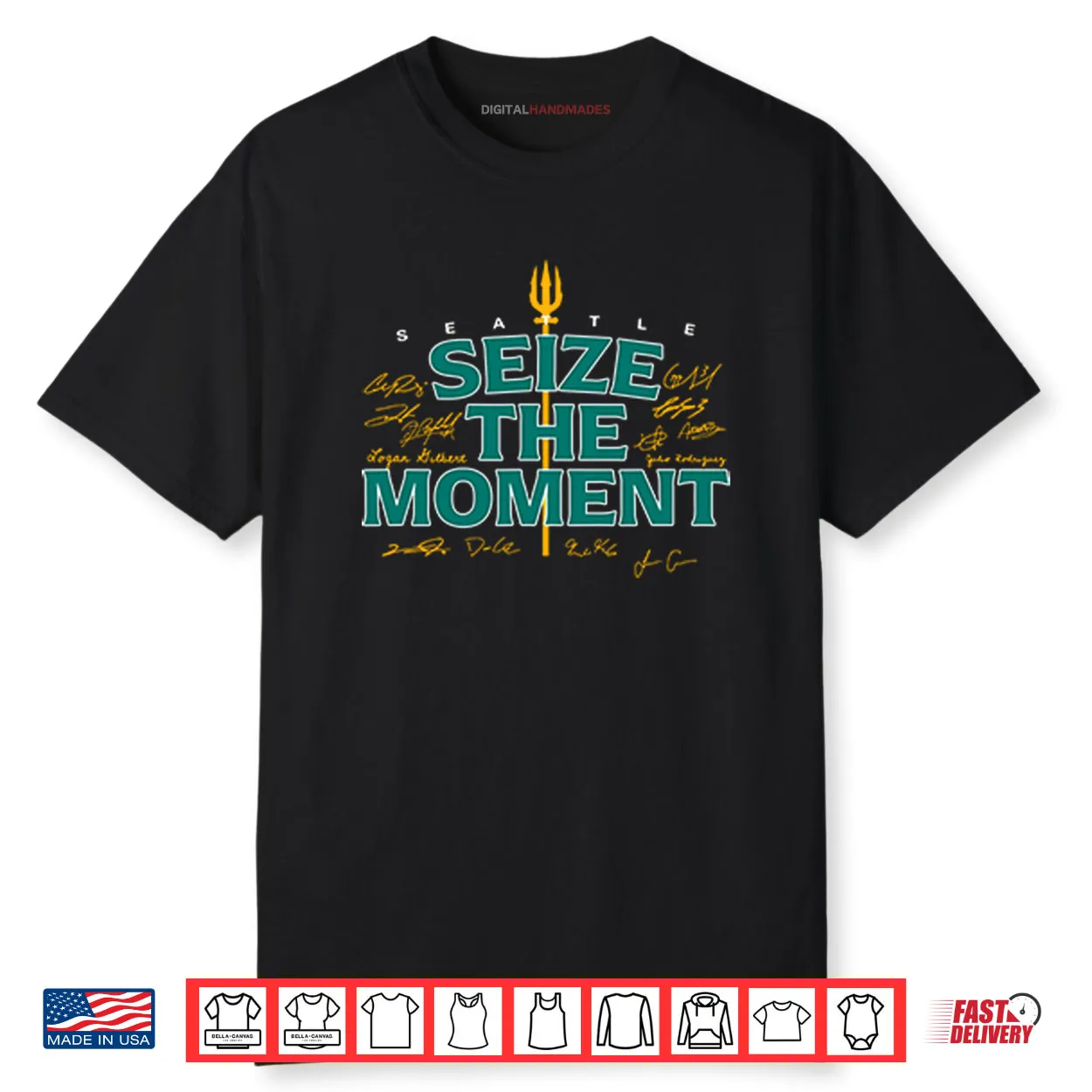 Seattle Baseball Seize The Moment Shirt Seattle Baseball Seize The Moment Shirt