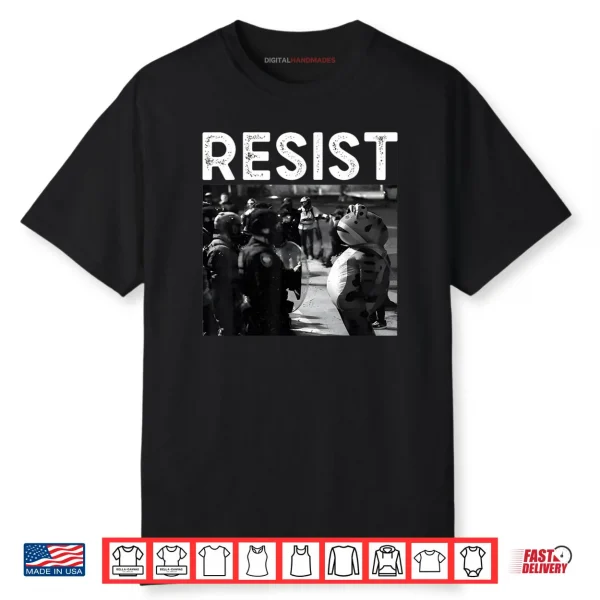 Portland Frog Protest History Photo Shirt