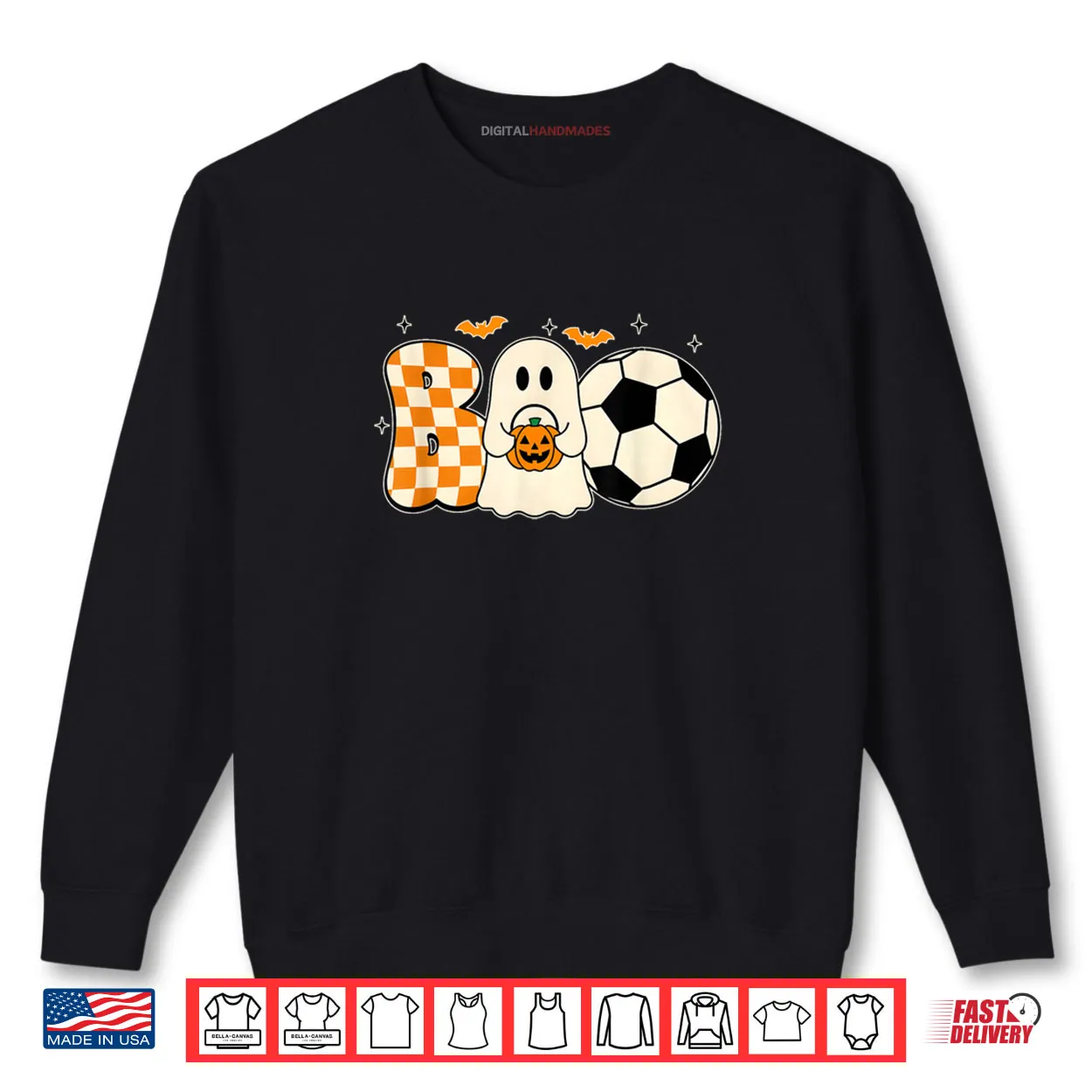 Boo Ghost Playing Soccer Halloween Players Trick or Treat Shirt Boo Ghost Playing Soccer Halloween Players Trick or Treat Shirt