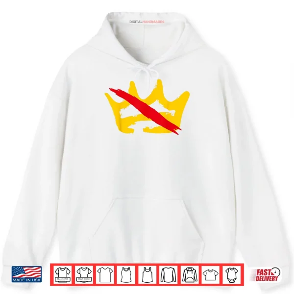 Hoodie No Kings in America Vintage Patriotic No Kings Shirt 1