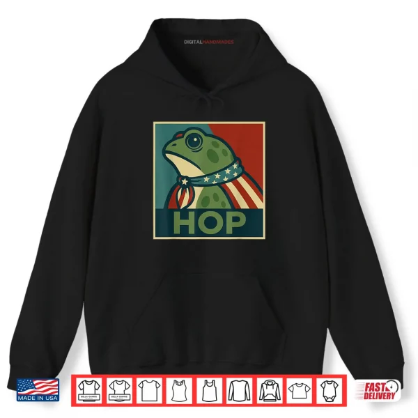 Hoodie Portland Frog Hop Shirt