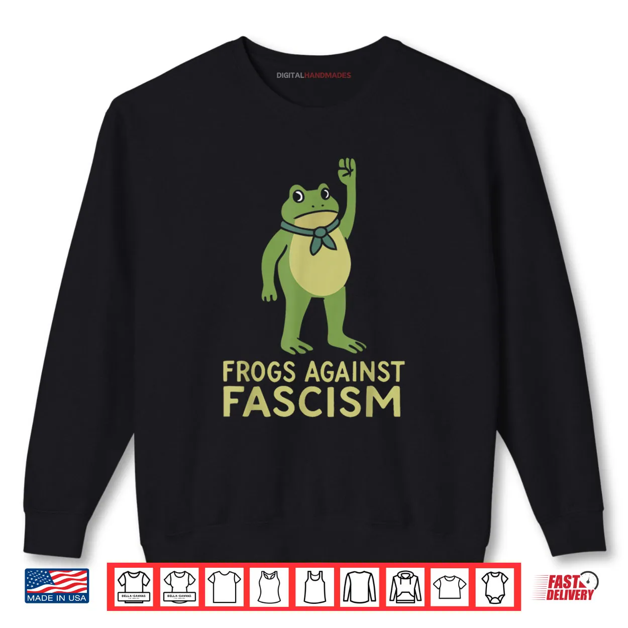 Frogs Against Fascism Retro Shirt Frogs Against Fascism Retro Shirt