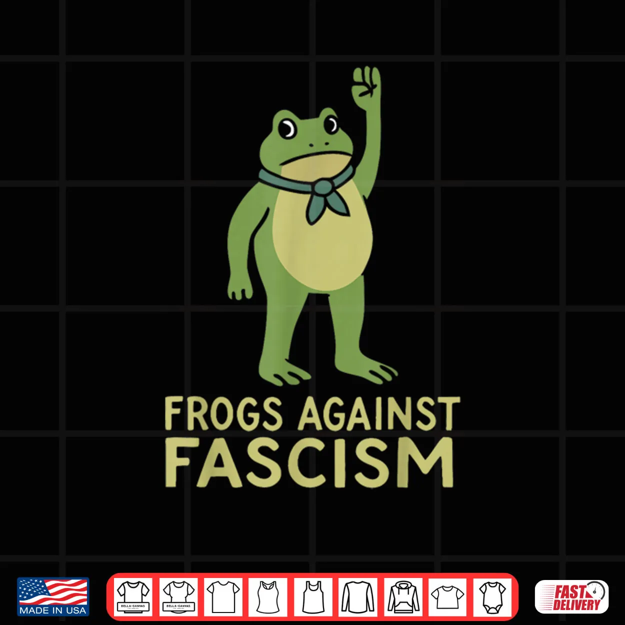 Frogs Against Fascism Retro Shirt Frogs Against Fascism Retro Shirt