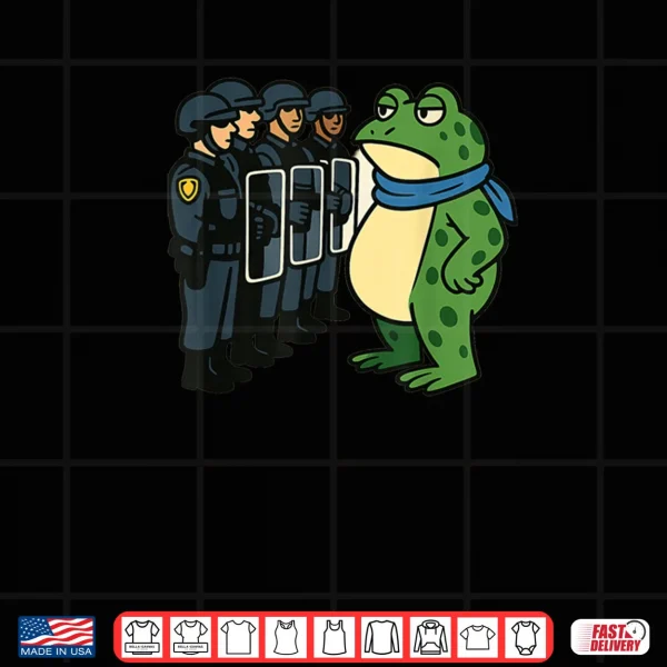 Design Portland Frog Courage to Speak Up Stand Portland Frog Shirt