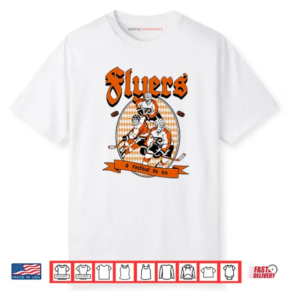 Flyers A Festival On Ice T Shirt Flyers A Festival On Ice T Shirt