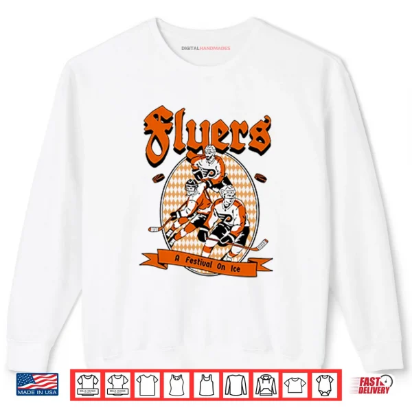 Flyers A Festival On Ice T Shirt 1 Sweatshirt Flyers A Festival On Ice T Shirt