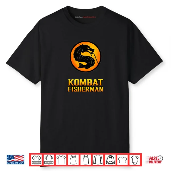 Gamer Fish Fishing Birthday Gifts Game Combat Fisherman Shirt
