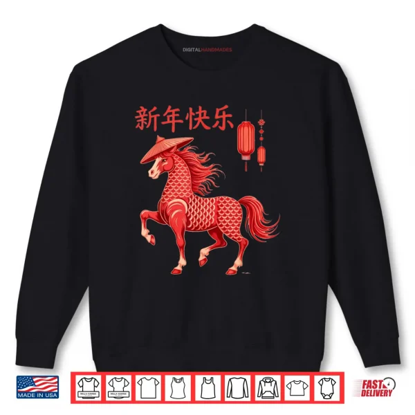 Sweatshirt Chinese New Year 2026 Year of The Horse Shirt