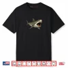 Tiger Shark with Open Mouth Ocean Shirt