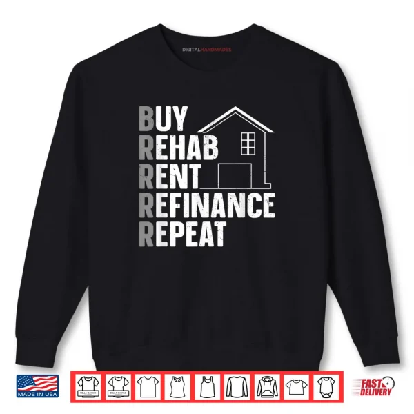 Sweatshirt Cool Real Estate Investor Art Property Shirt