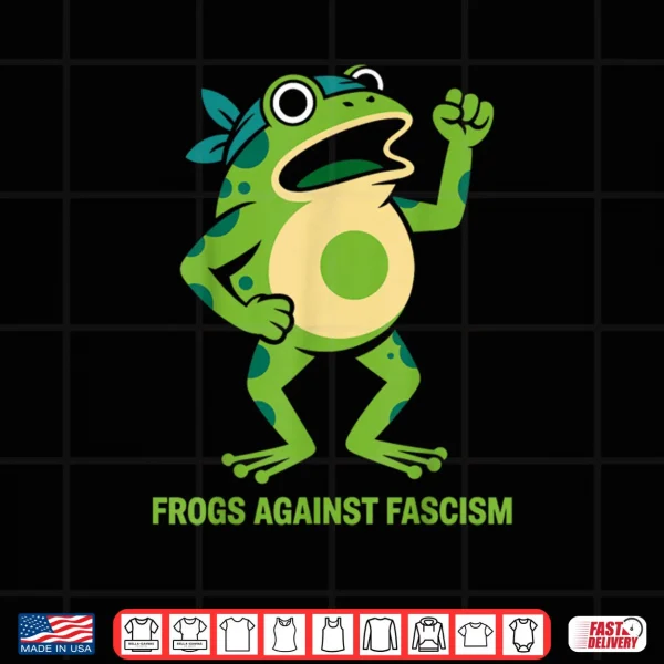Frogs Against Fascism for Portland Frog Protest Shirt 3 Design Frogs Against Fascism for Portland Frog Protest Shirt