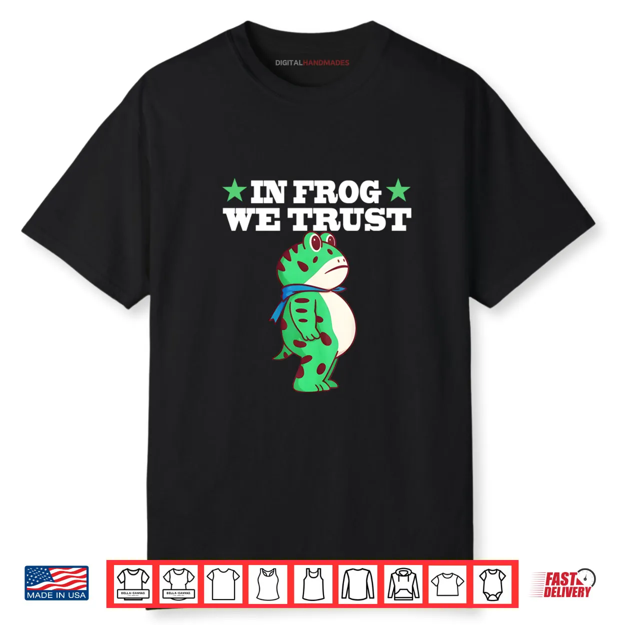 In Frog We Trust Portland Frog Protest Shirt In Frog We Trust Portland Frog Protest Shirt