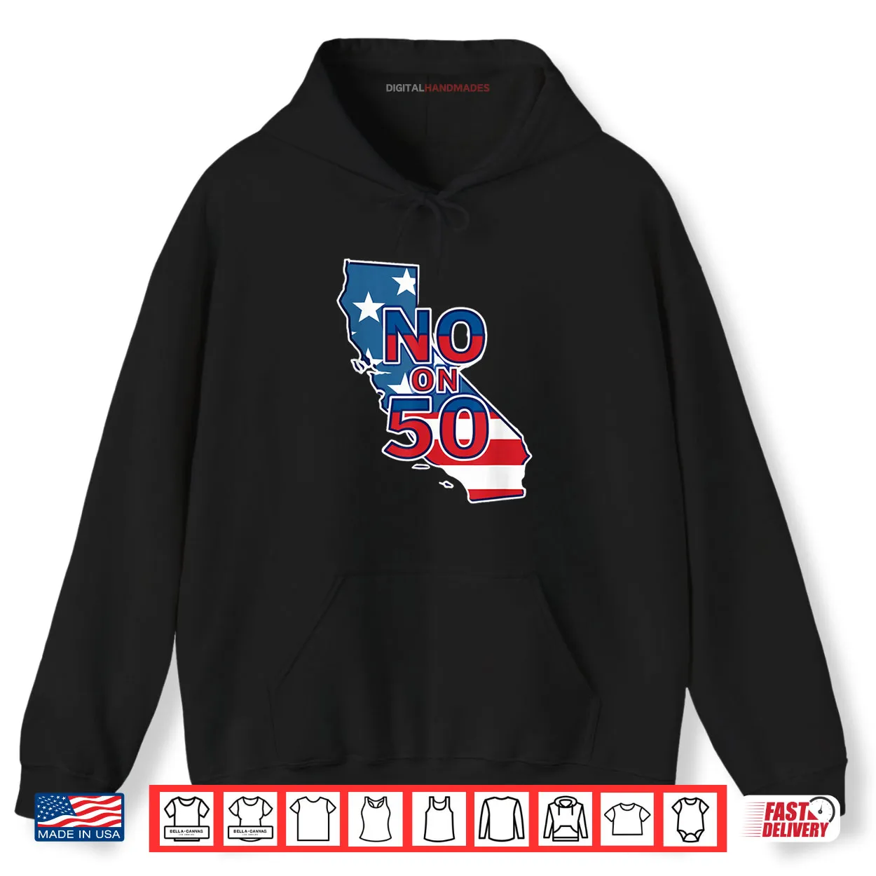 No On 50 California Election Proposition Shirt No On 50 California Election Proposition Shirt