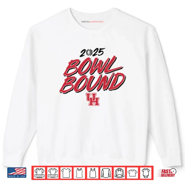 Sweatshirt Houston Cougars Bowl Bound 2025 Shirt