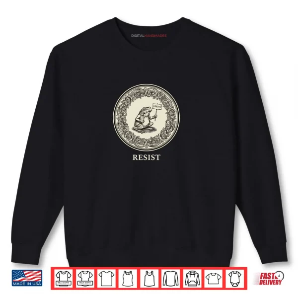 Portland Resist Frog Protest No Kings Day Shirt 1 Sweatshirt Portland Resist Frog Protest No Kings Day Shirt