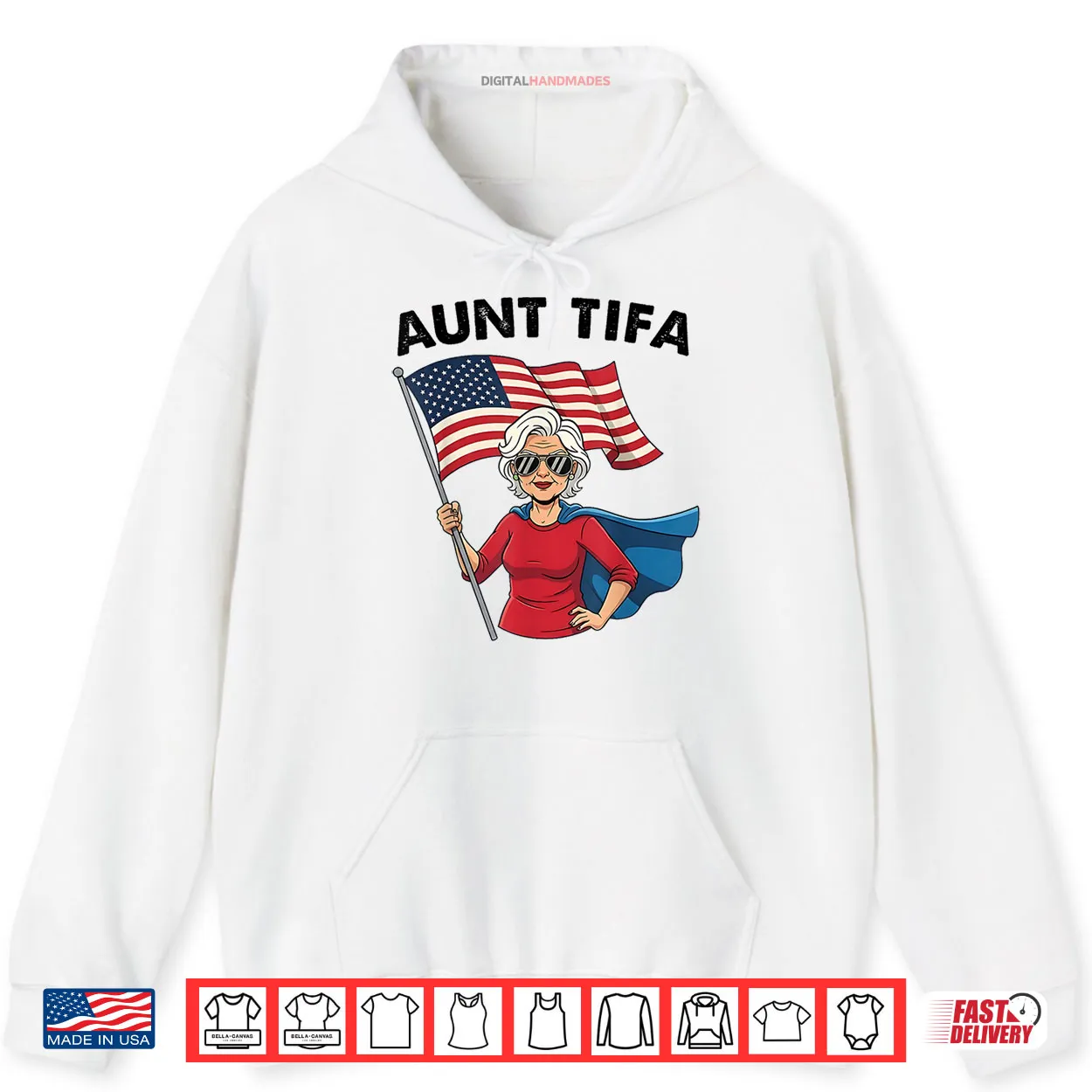 I Am Aunt Tifa Woman’s Girl Aunt Tifa America Flag Shirt I Am Aunt Tifa Woman’s Girl Aunt Tifa America Flag Shirt