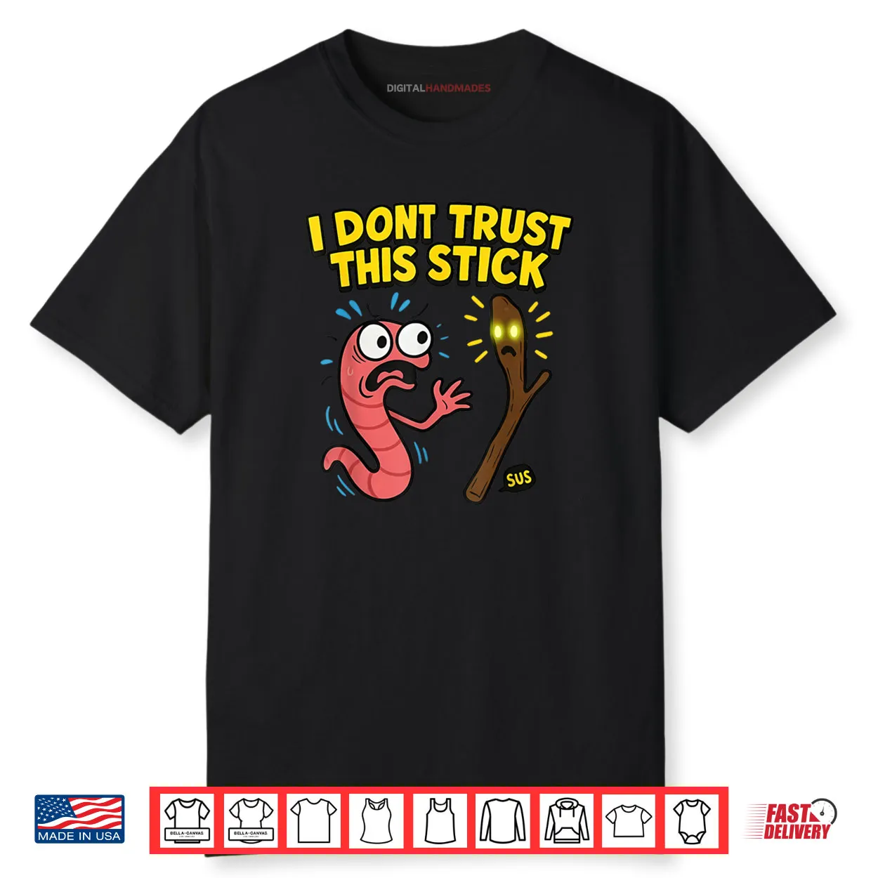 Marcus I Don’t Trust This Stick Funny Worm Meme Shirt Marcus I Don’t Trust This Stick Funny Worm Meme Shirt