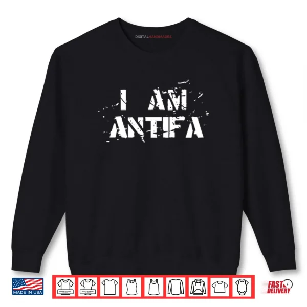 Sweatshirt George Conway I Am Antifa Shirt