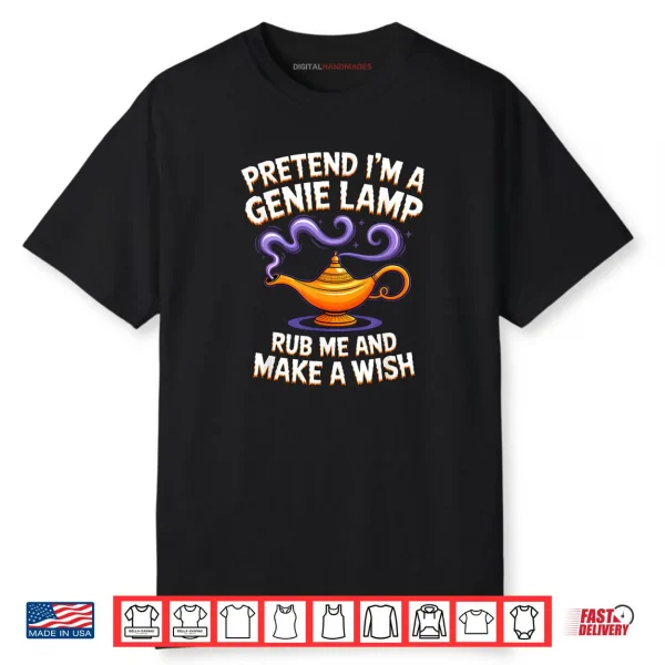 I’m a Genie Lamp Funny Lazy Halloween Costume Pretend Shirt I’m a Genie Lamp Funny Lazy Halloween Costume Pretend Shirt