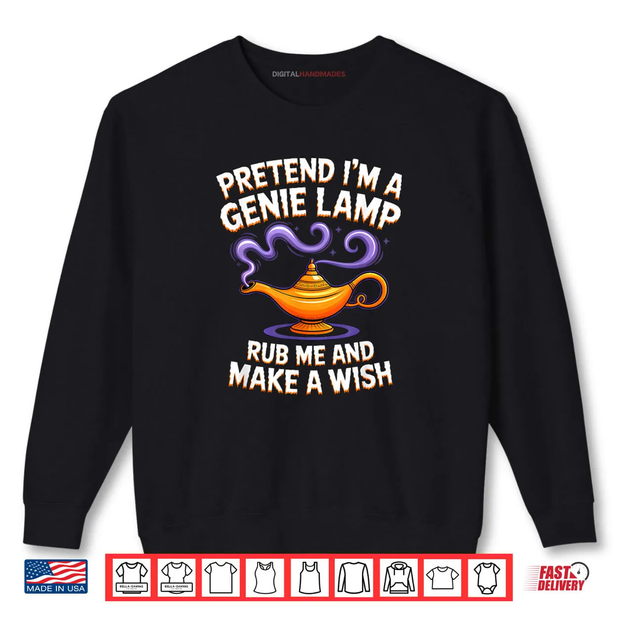 I’m a Genie Lamp Funny Lazy Halloween Costume Pretend Shirt I’m a Genie Lamp Funny Lazy Halloween Costume Pretend Shirt