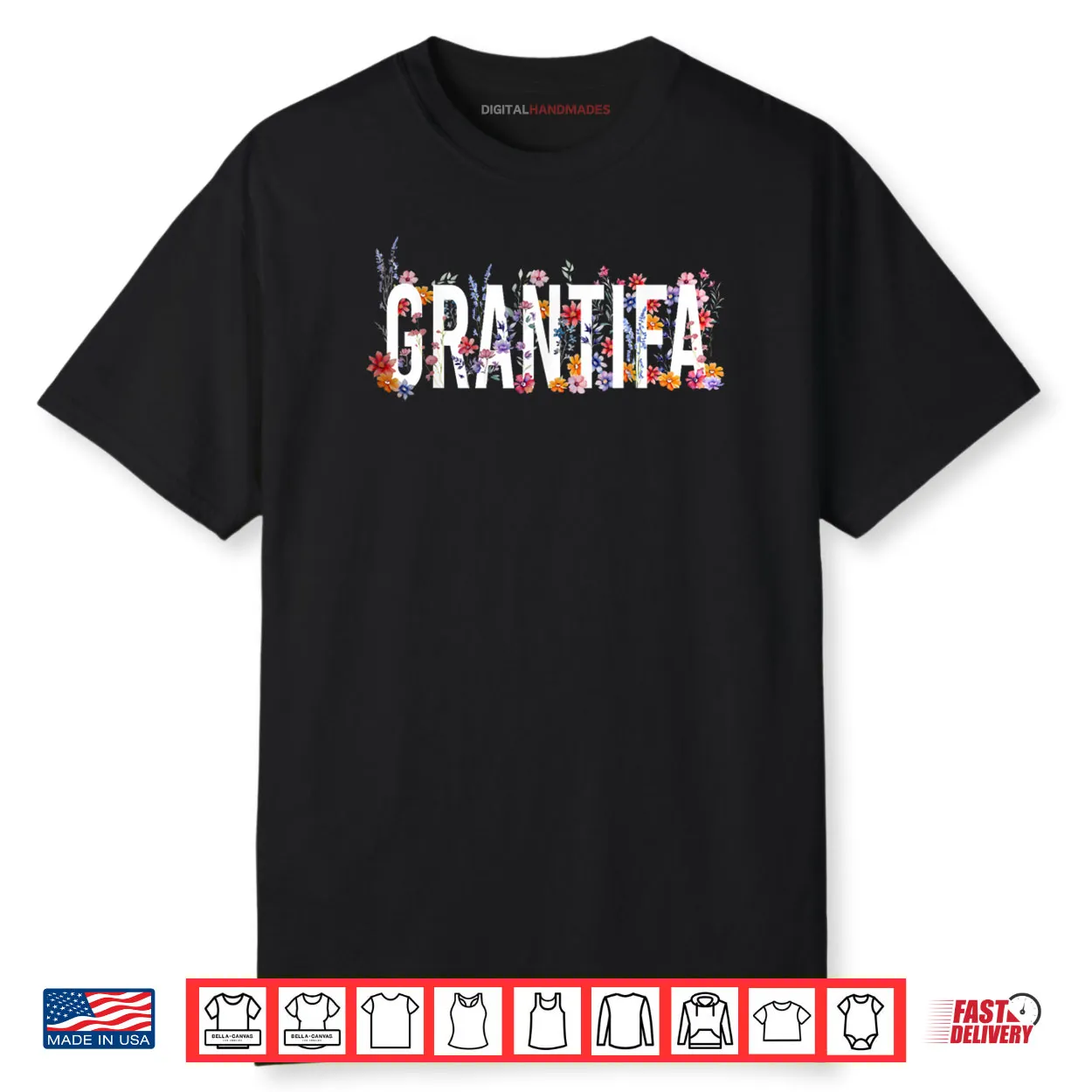 I Am Grantifa Vintage Floral Shirt I Am Grantifa Vintage Floral Shirt