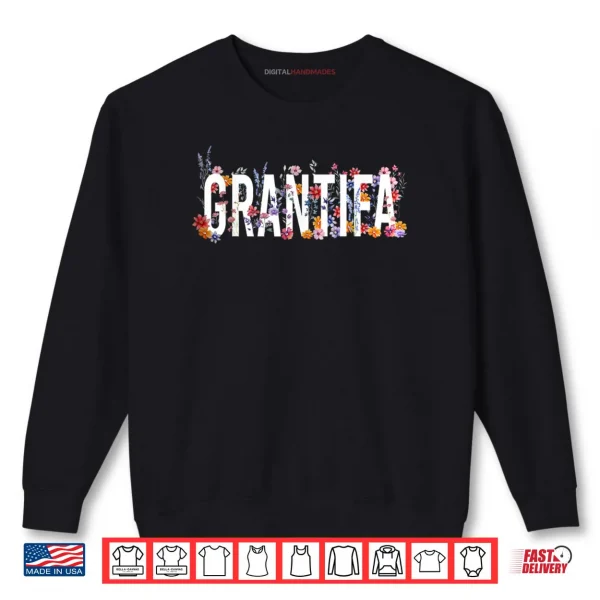 I Am Grantifa Vintage Floral Shirt 1 Sweatshirt I Am Grantifa Vintage Floral Shirt