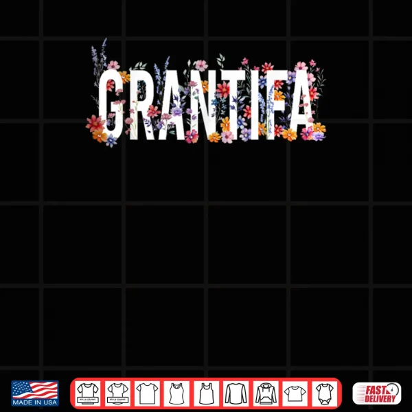 I Am Grantifa Vintage Floral Shirt 3 Design I Am Grantifa Vintage Floral Shirt