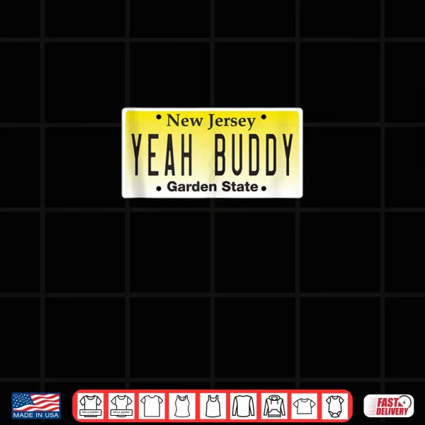 Design Yeah Buddy Pauly D Jersey Shore Seaside Heights NJ Shirt
