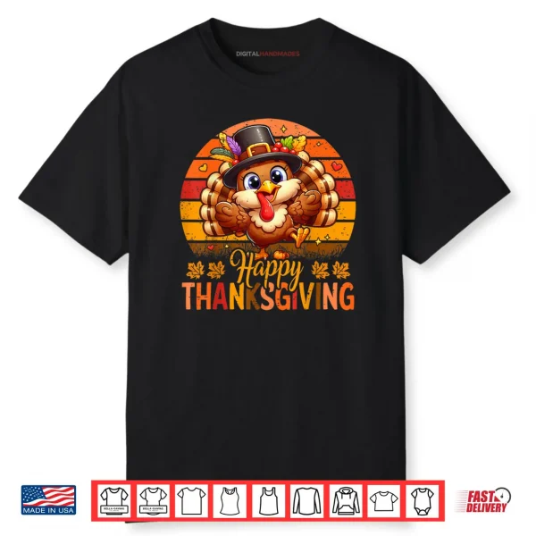 Happy Thanksgiving Funny Turkey Family Dinner Thanksgiving Shirt