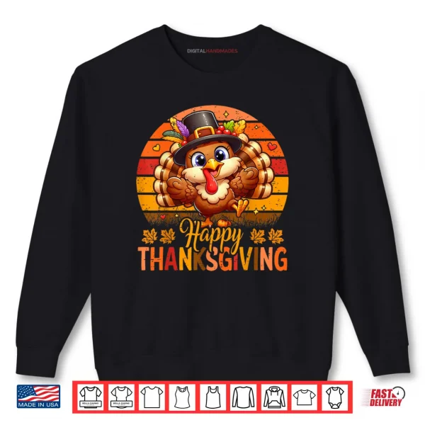 Happy Thanksgiving Funny Turkey Family Dinner Thanksgiving Shirt 1 Sweatshirt Happy Thanksgiving Funny Turkey Family Dinner Thanksgiving Shirt