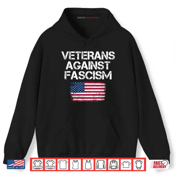 Hoodie Veterans Against Fascism Shirt