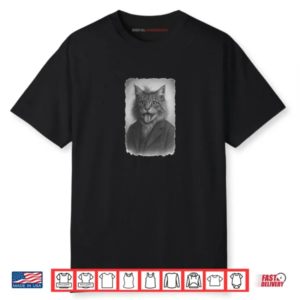 Albert Einstein Tongue Cat Lovers Shirt Albert Einstein Tongue Cat Lovers Shirt