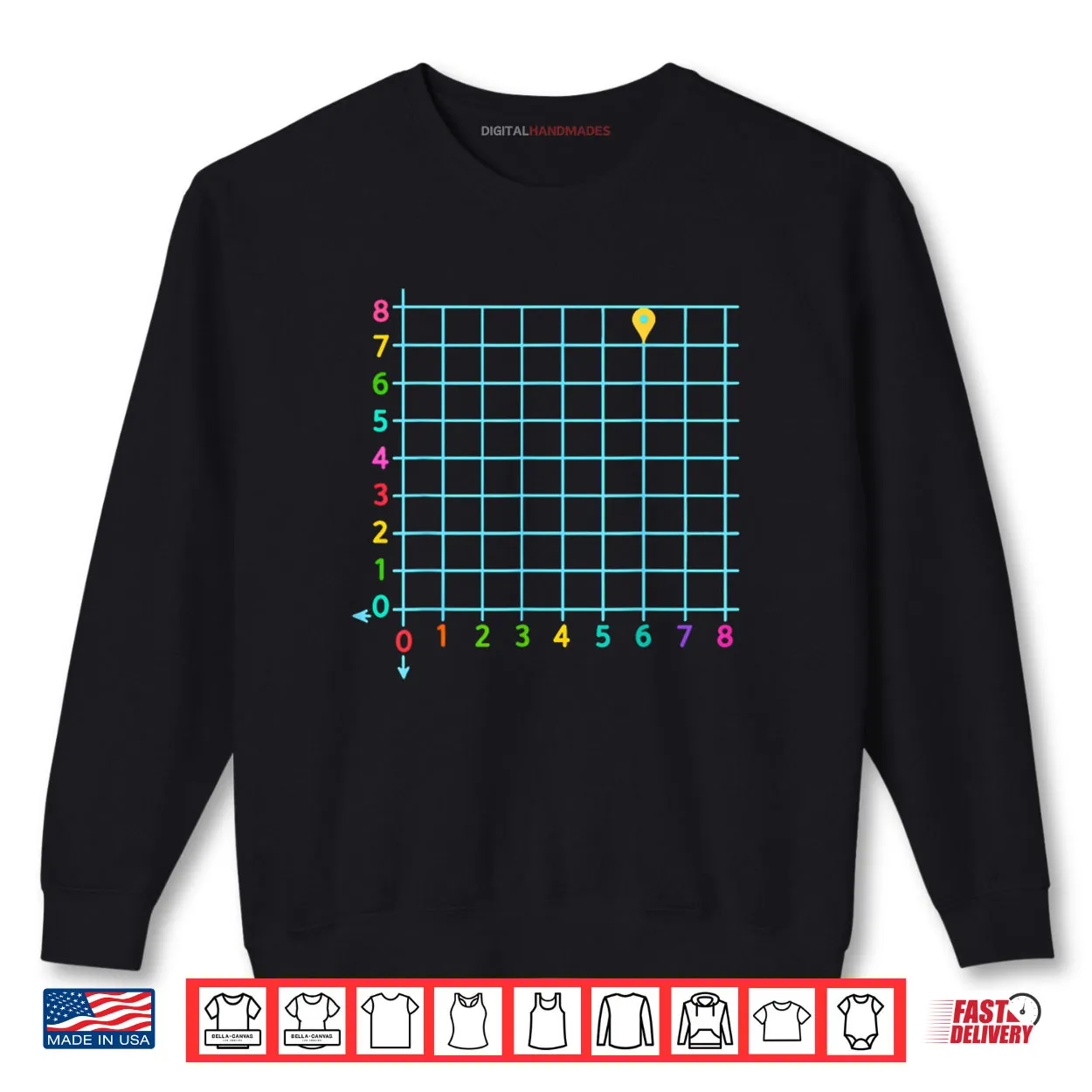 Coordinate 6 7 Math Teacher Colorful Shirt Coordinate 6 7 Math Teacher Colorful Shirt